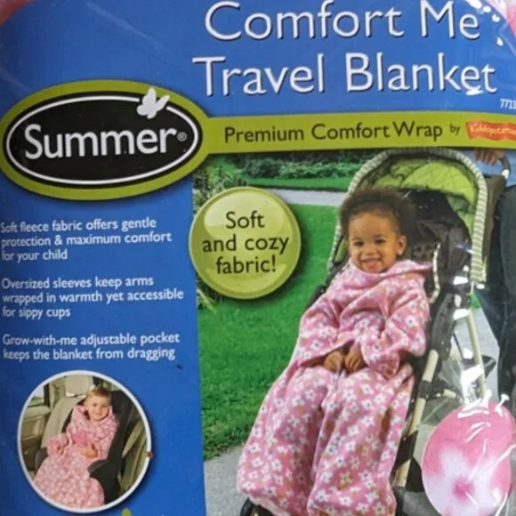 Summer Comfort Me Travel Blanket Premium Comfort Wrap On-The-Go Ages 1-4… - Picture 2 of 10